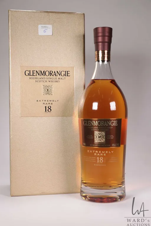 Glenmorangie/ Extremely Rare/ 18 Year Old/ Highland Single Malt Whisky/ 750ml/ 43% ABV Note: Alcoho