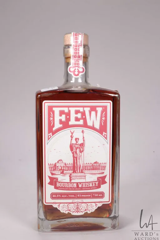 F.E.W/ Bourbon Whiskey/ 750ml/ 46.5% ABV Note: Alcohol cannot be insured by any courier in Canada. L