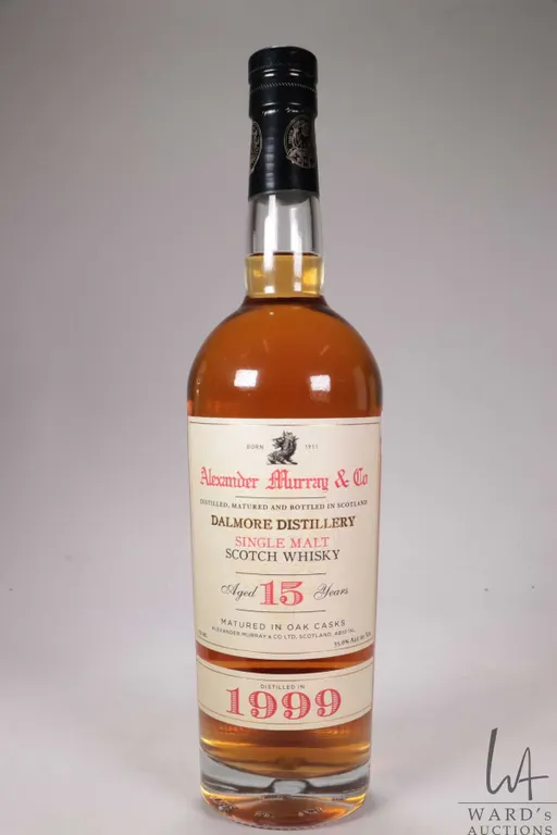 Alexander Murray & Co./ Dalmore Distillery/ 15 Year/ Single Malt Scotch Whisky/ 750ml/ 55.6% ABV No