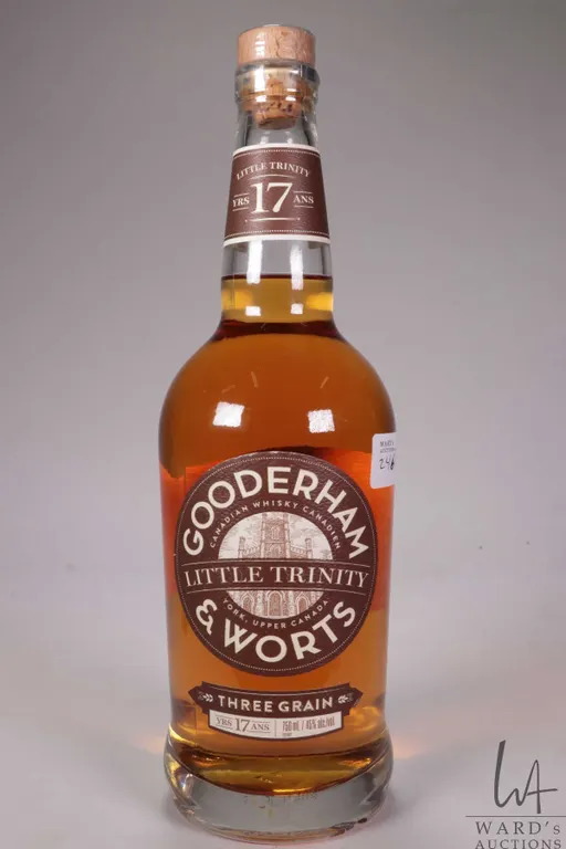 Gooderham & Worts/ Little Trinity/ 17 Year Old/ Three Grain Canadian Whisky/ 750ml/ 45% ABV Note: A