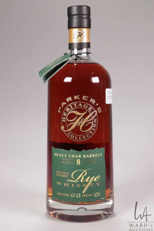 Parker's Heritage/ 8 Year Old/ Kentucky Straight Rye Whiskey/ 750ml/ 52.5% ABV Note: Alcohol cannot