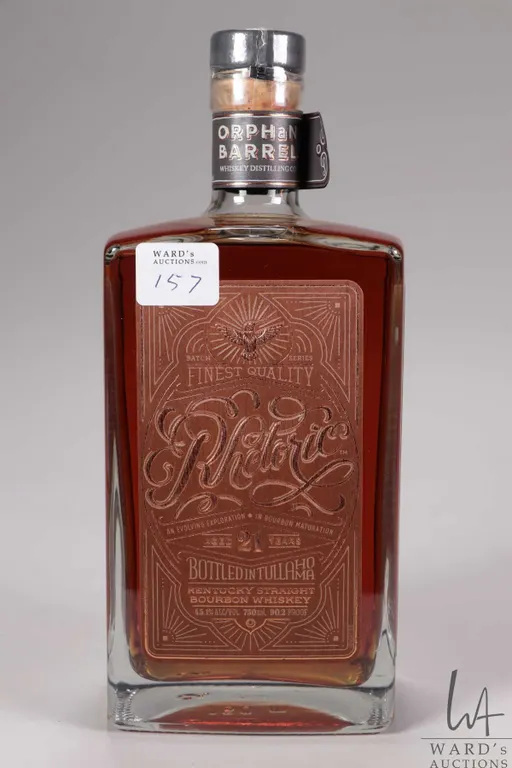 Rhetoric/ 21 Year old/ Kentucky Straight Bourbon Whiskey/ 750ml/ 45.1% ABV Note: Alcohol cannot be