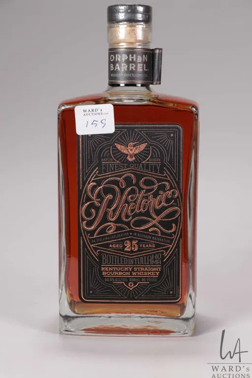 Rhetoric/ 25 Year old/ Kentucky Straight Bourbon Whiskey/ 750ml/ 45.1% ABV Note: Alcohol cannot be