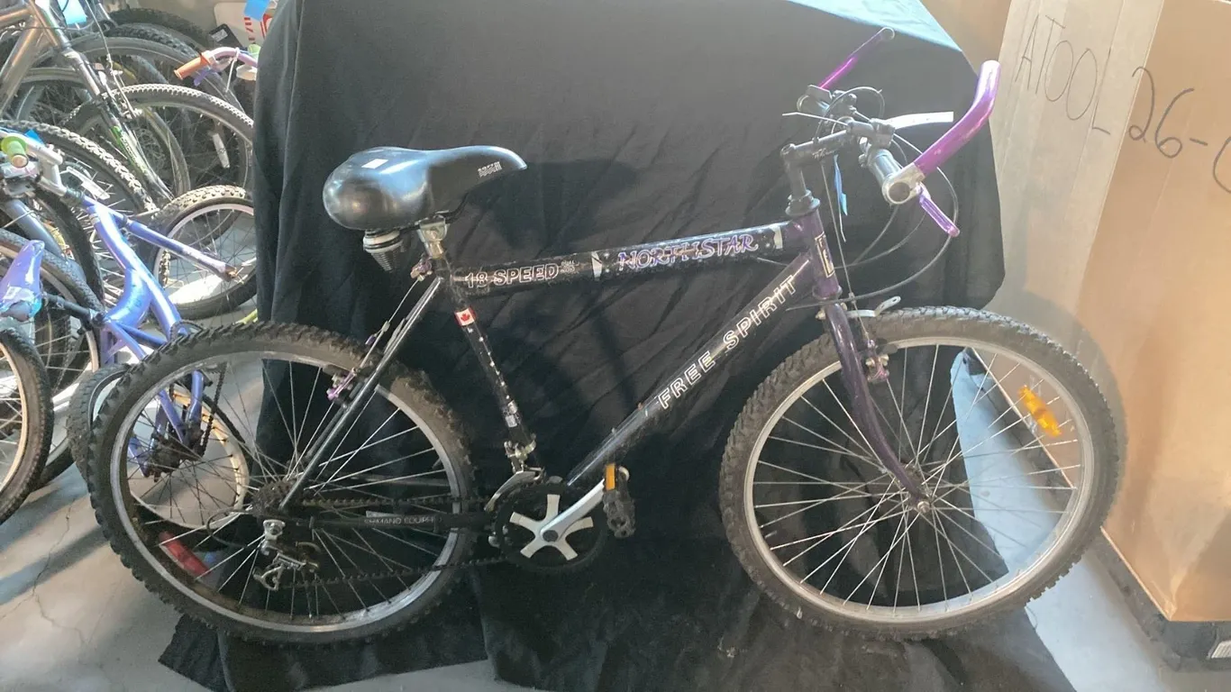 NORTHSTAR FREE SPIRIT 18 SPEED BLACK MOUNTAIN BICYCLE