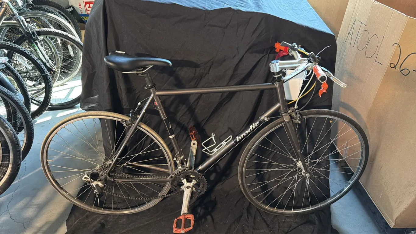 BRODIE ROMULUS 14 SPEED DARK GRAY ROAD BICYCLE