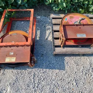 Two 25" Large Reelcraft hose reels