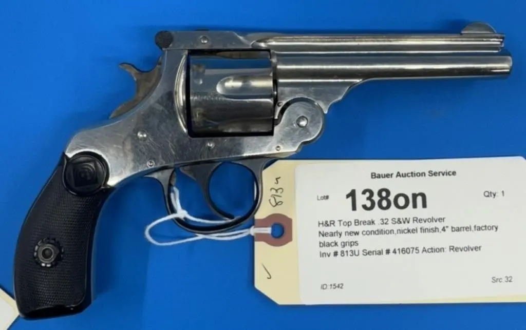 H&R Top Break .32 S&W Revolver