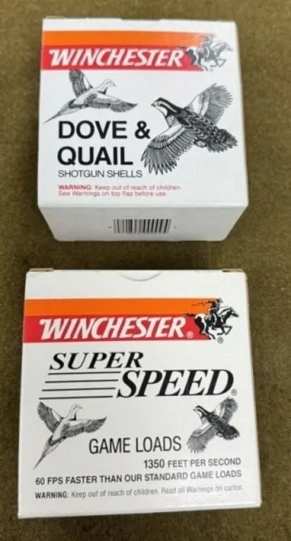 50 rnds Winchester 12 ga Shotshells
