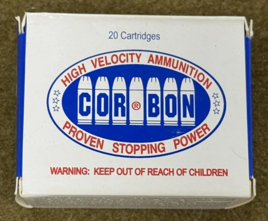 20 rnds Cor Bon .44 Spl Ammo