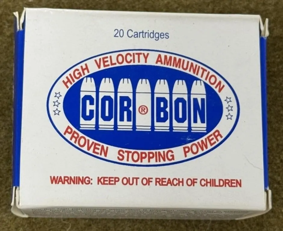 20 rnds Cor Bon .44 Spl Ammo
