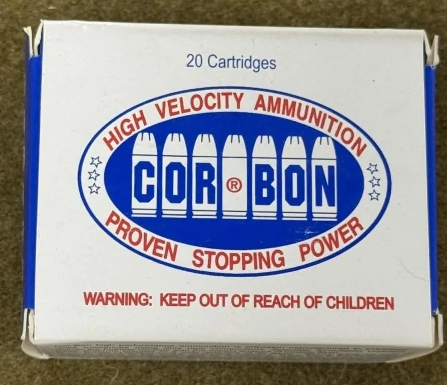 20 rnds Cor Bon .44 Spl Ammo