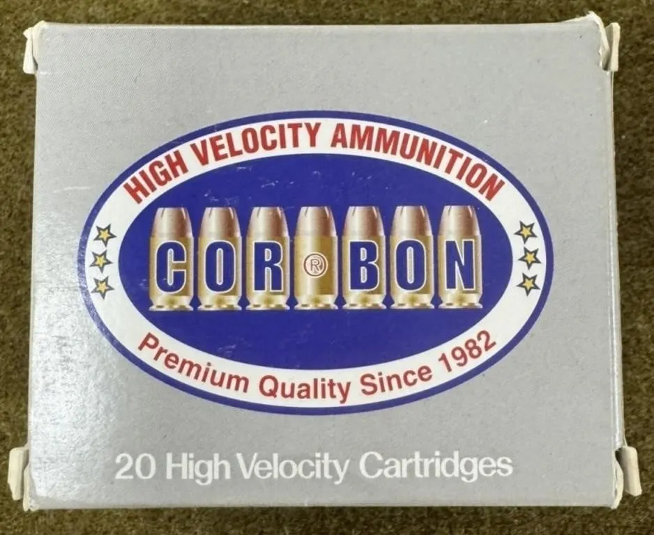 20 rnds Cor Bon .44 Mag Ammo