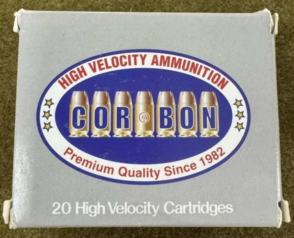 20 rnds Cor Bon .44 Mag Ammo