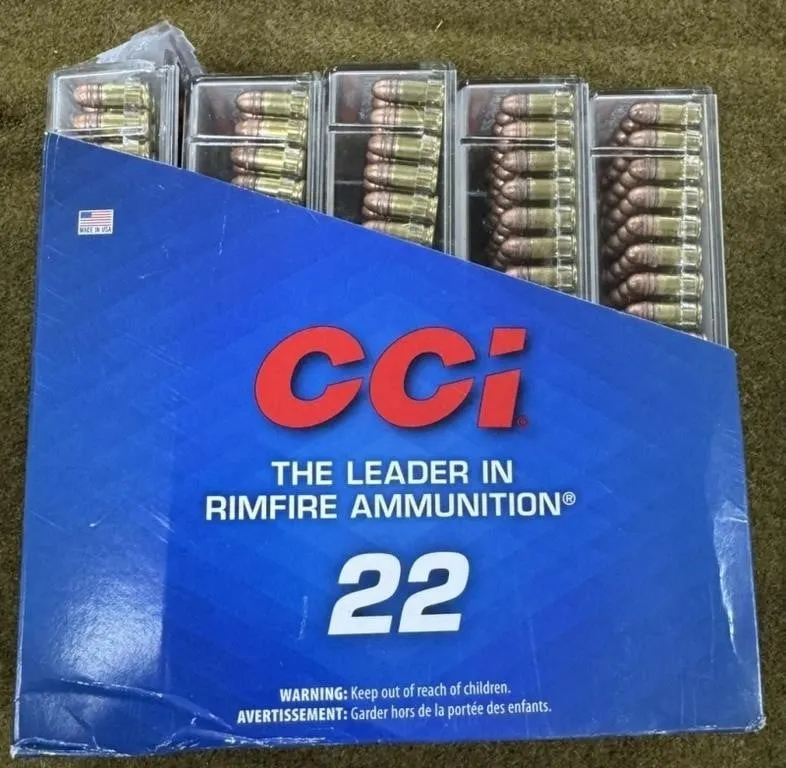 500 rnds CCI .22 Short Ammo