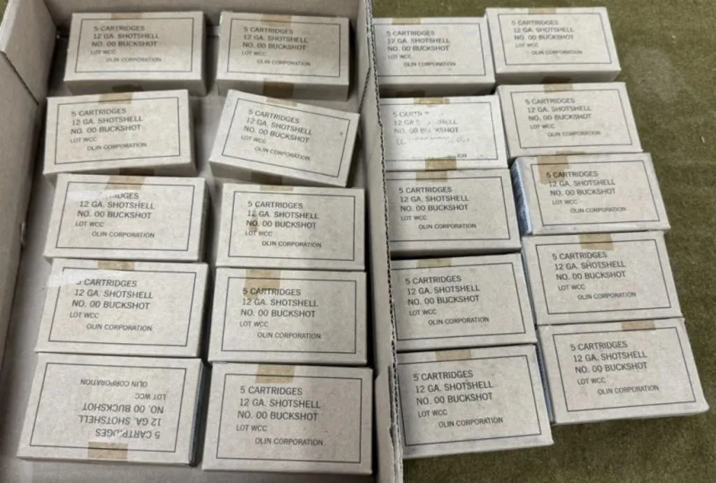100 rnds Winchester 00 Buck Shotshells