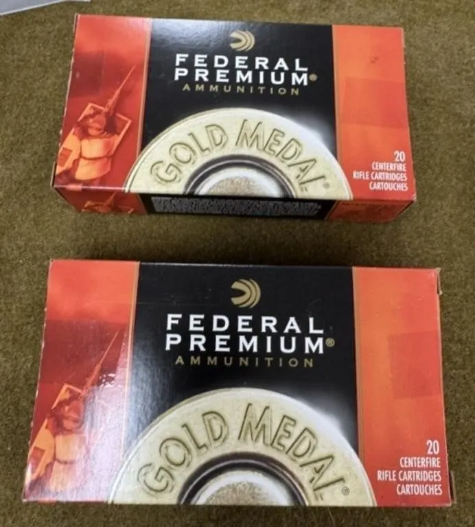 40 rnds Federal Match .308 Ammo