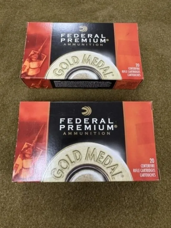 40 rnds Federal Match .308 Ammo