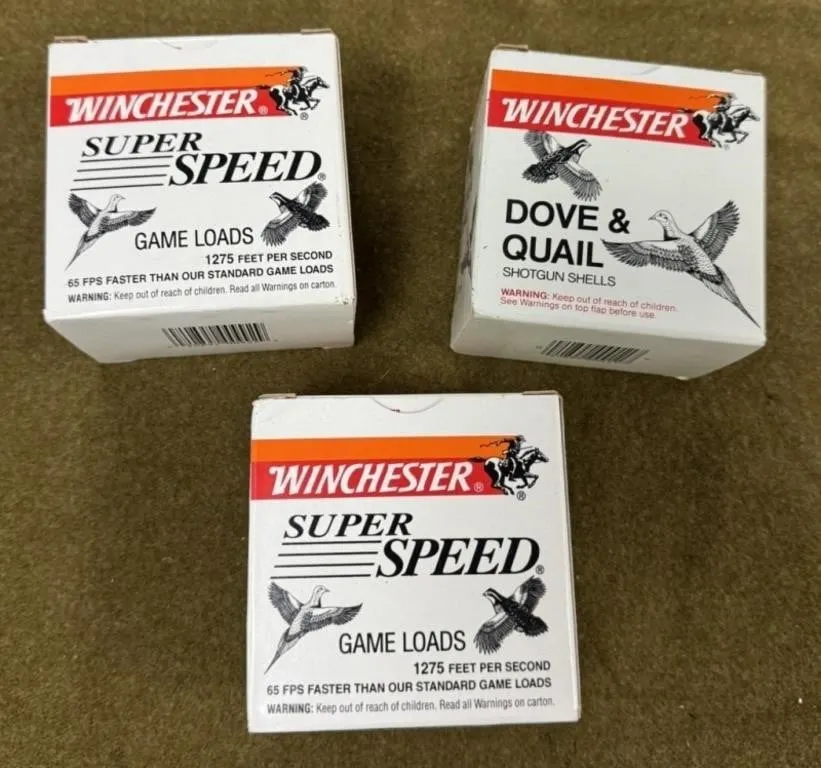75 rnds Winchester 20 ga Shotshells