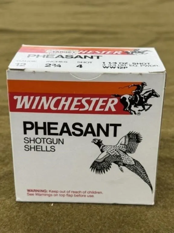 25 rnds Winchester 12 ga 3" Shotshells