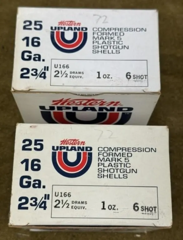 50 rnds Winchester 16 ga Shotshells