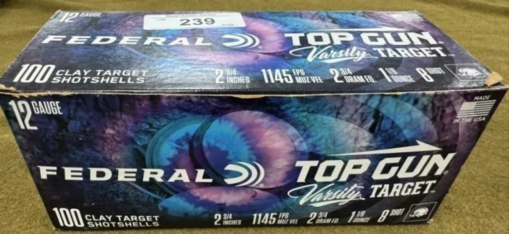 100 rnds Federal 12 ga Shotshells