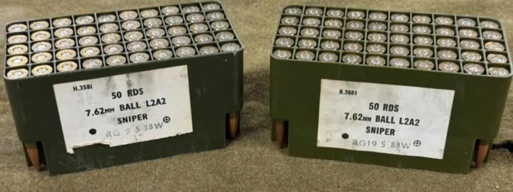 100 rnds 7.62mm Ammo
