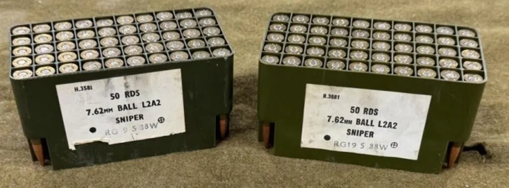 100 rnds 7.62mm Ammo