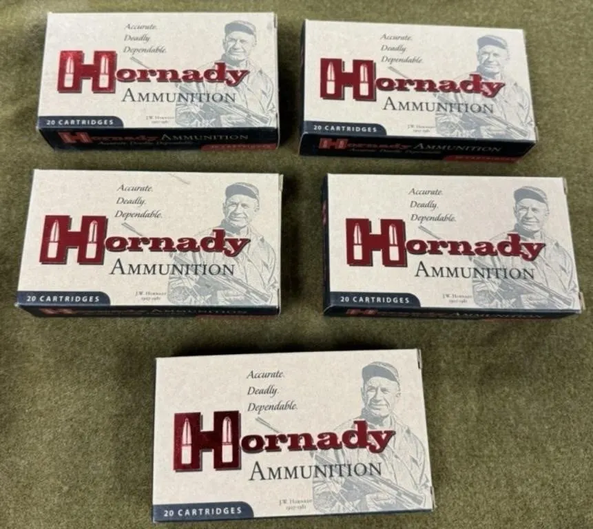 100 rnds Hornady Match .308 Ammo