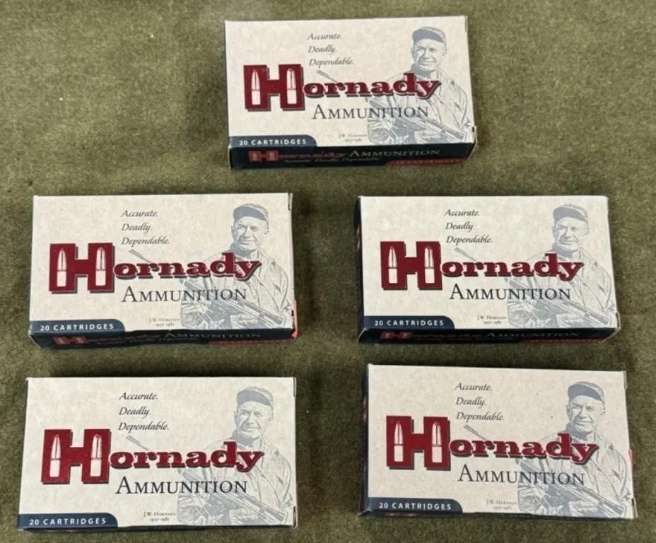100 rnds Hornady Match .308 Ammo