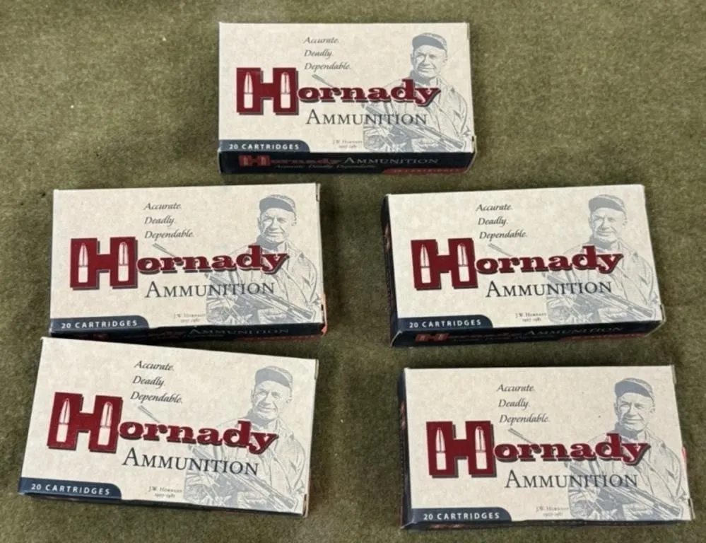 100 rnds Hornady Match .308 Ammo