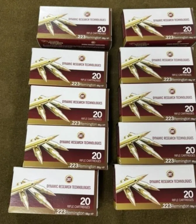 200 rnds DRT .223 Ammo