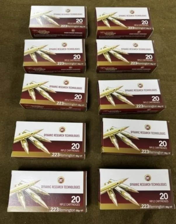 200 rnds DRT .223 Ammo