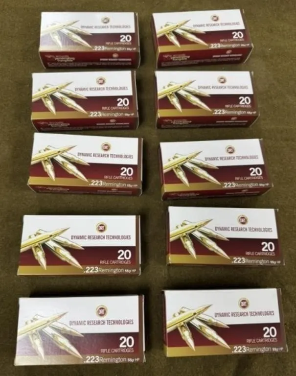 200 rnds DRT .223 Ammo