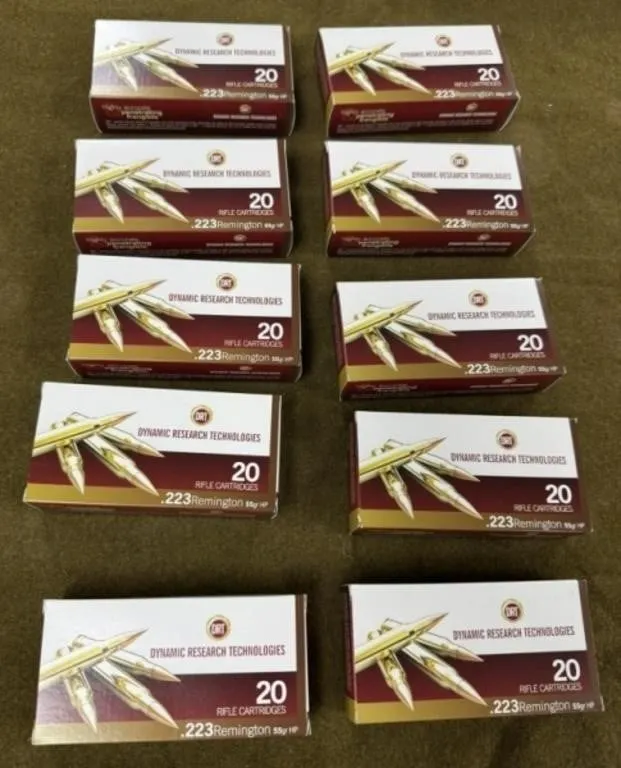 200 rnds DRT .223 Ammo