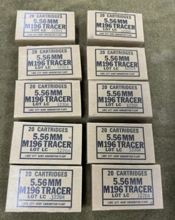 200 rnds 5.56mm Tracer Ammo