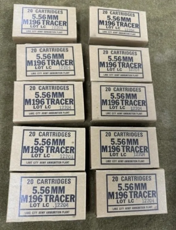 200 rnds 5.56mm Tracer Ammo