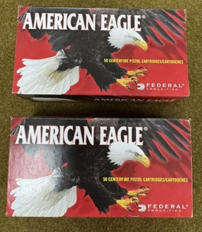 100 rnds American Eagle .38 Spl Ammo
