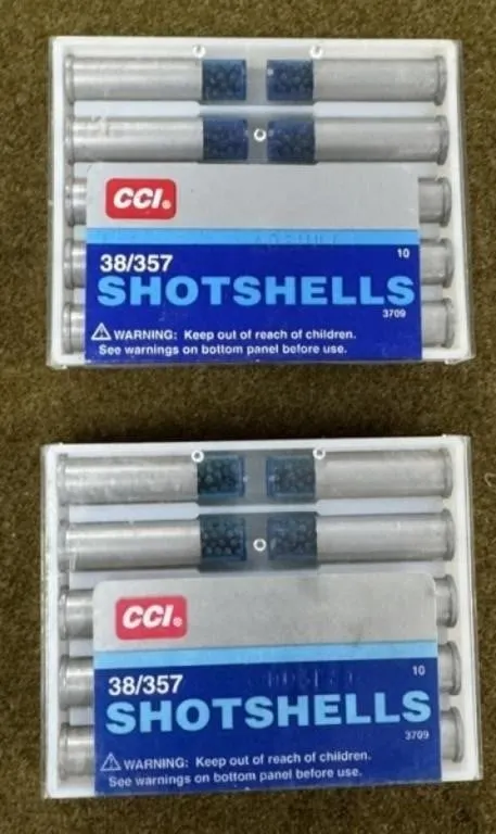 20 rnds CCI .357/.38 Shotshell Ammo