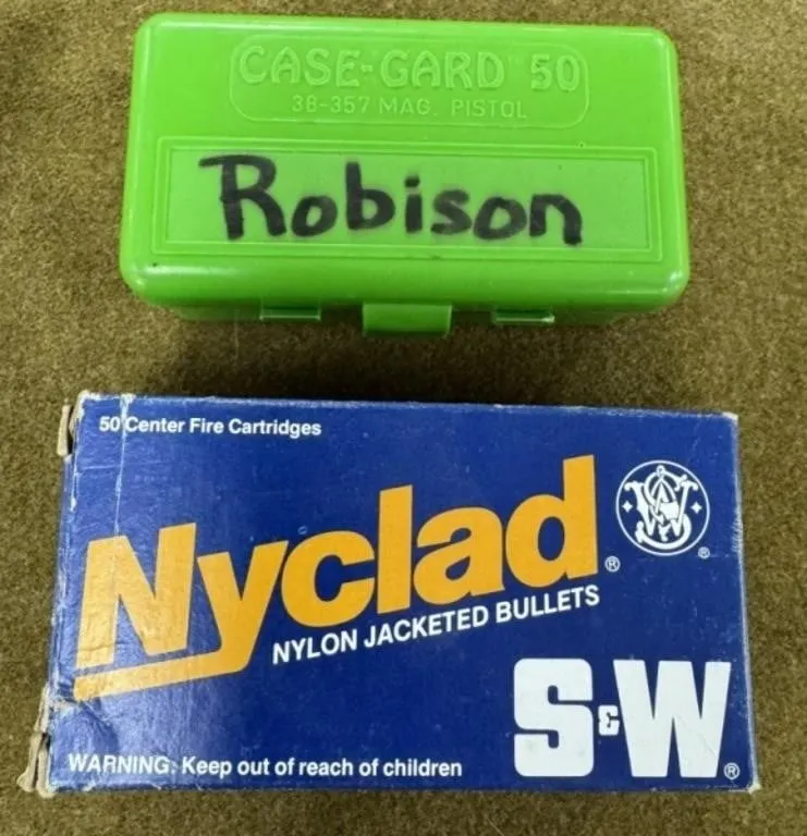 63 rnds .38 Spl +P Nylcad Ammo