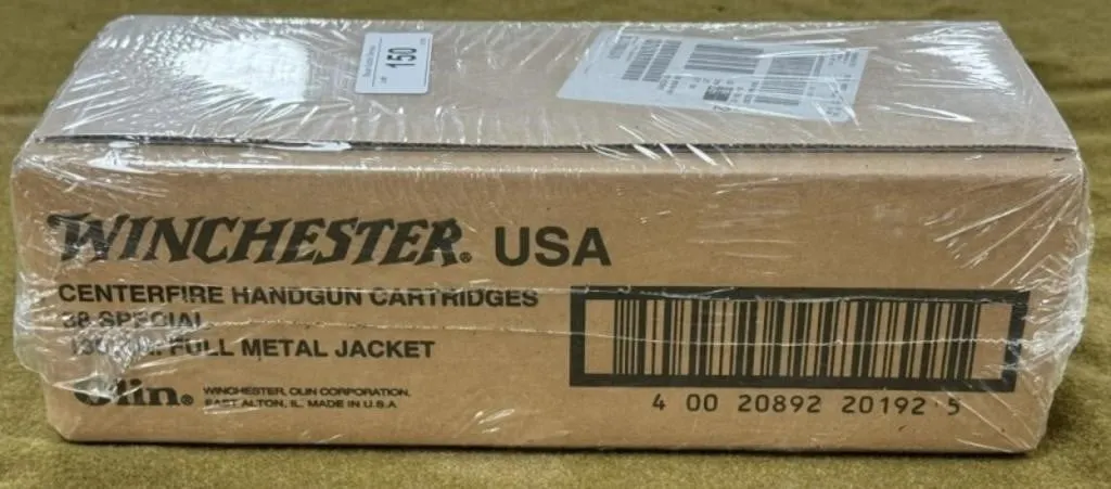 500 rnds Winchester .38 Spl Ammo