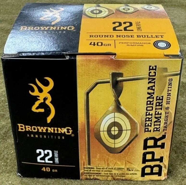 400 rnds Browning .22 LR Ammo