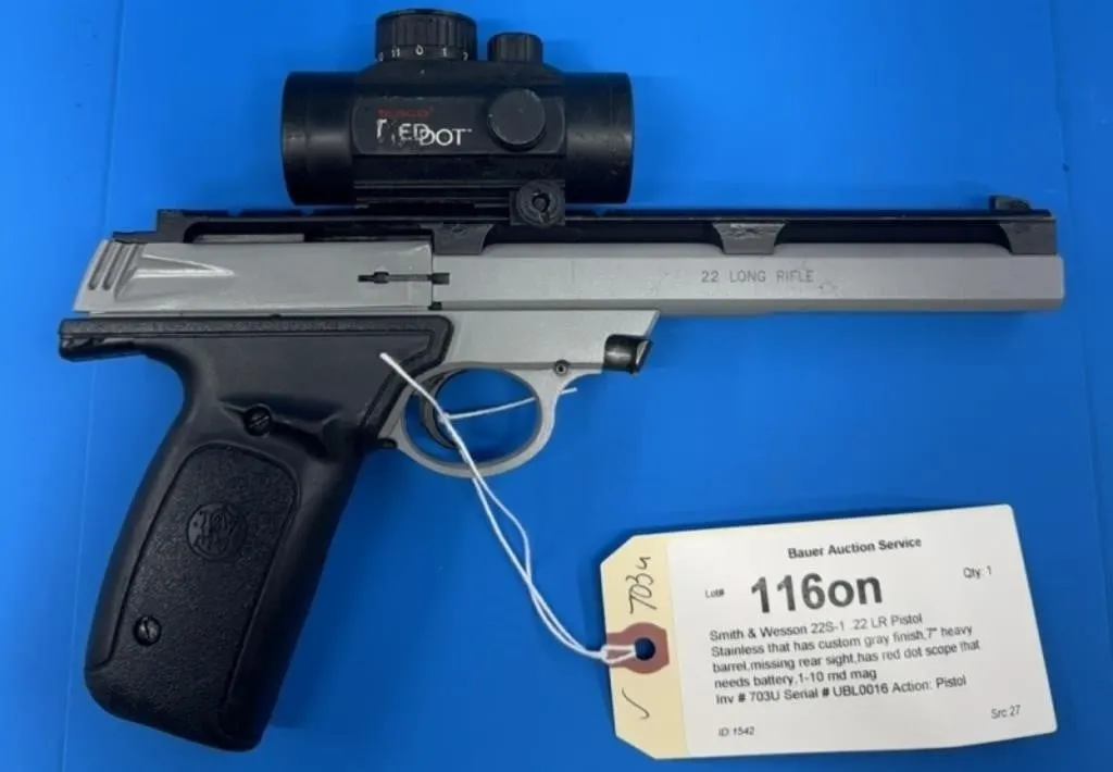 Smith & Wesson 22S-1 .22 LR Pistol