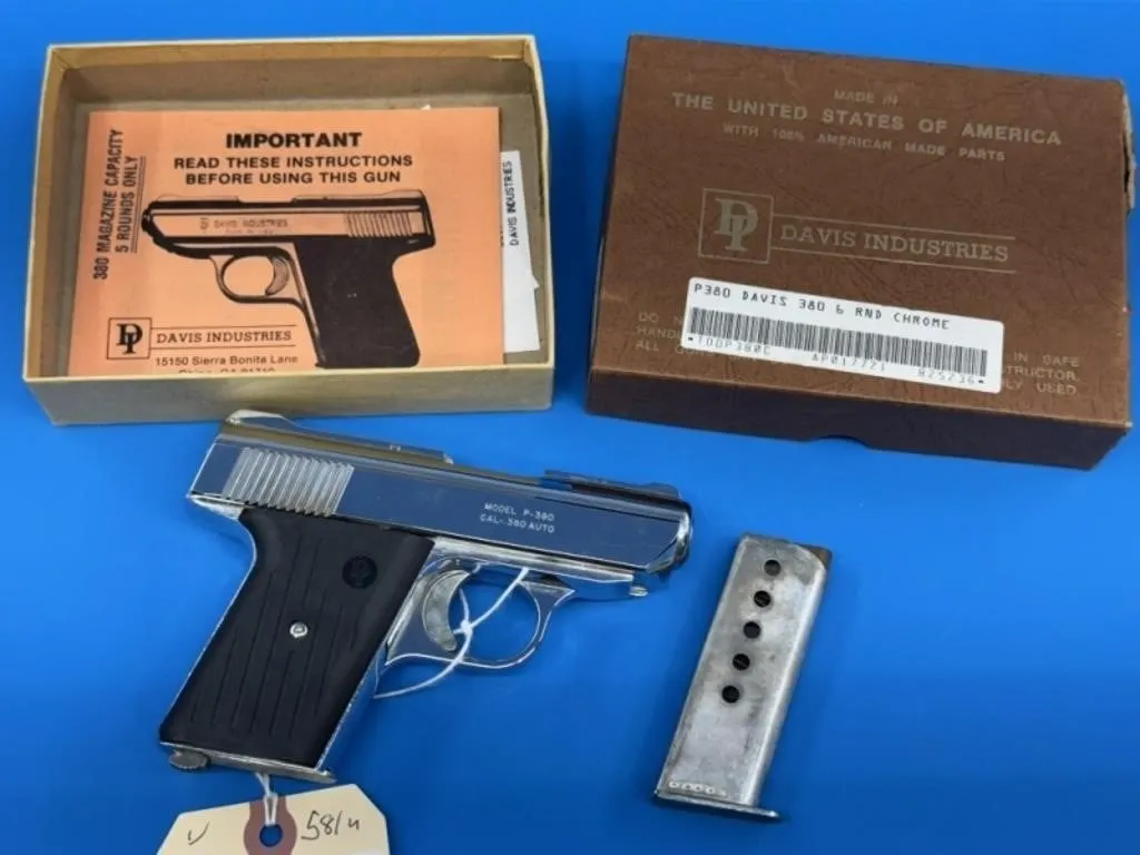Davis Ind P-380 .380 Pistol