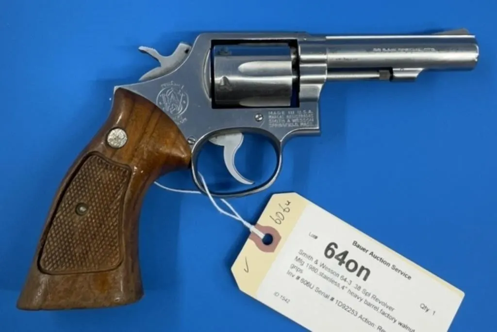 Smith & Wesson 64-3 .38 Spl Revolver