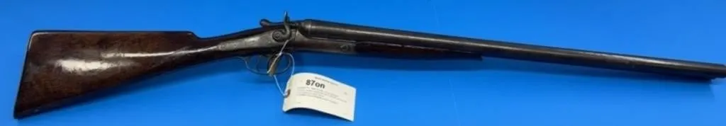 Belgium Pre 1898 Double 12 ga Shotgun