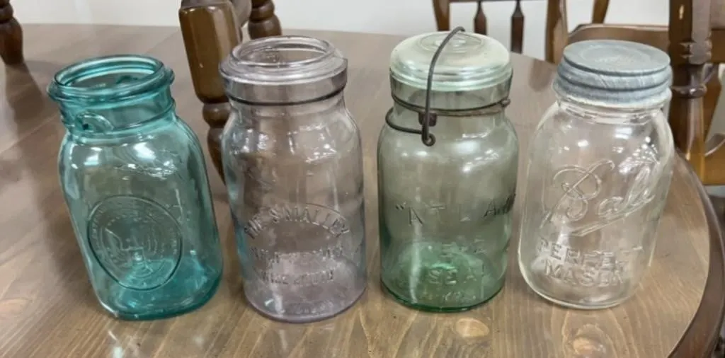 Four Quart Canning Jars