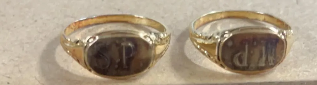 Two Men’s Antique Rings