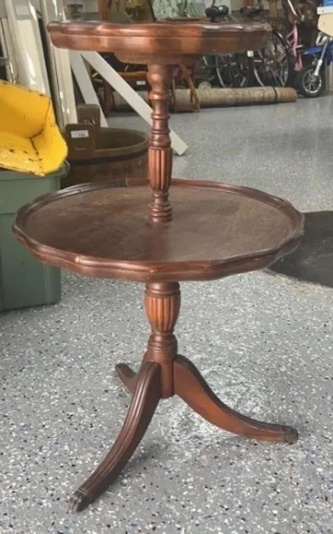 Double Tier Round Table