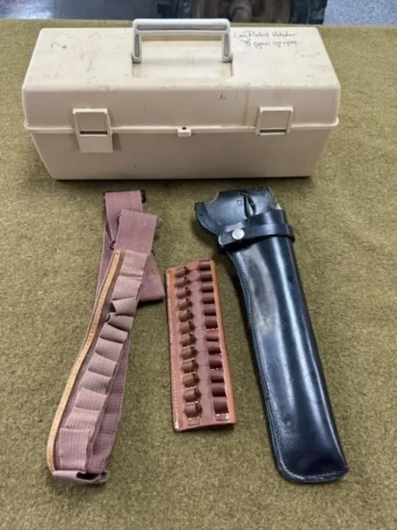 Holster, Cartridge Belt and More