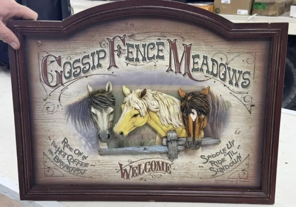 Horse Plaque